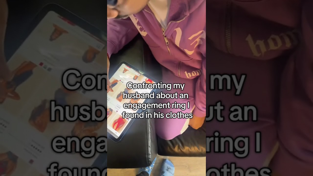 Confronting my husband about an engagement ring I found in his clothes #cheatersneverchange #cheater