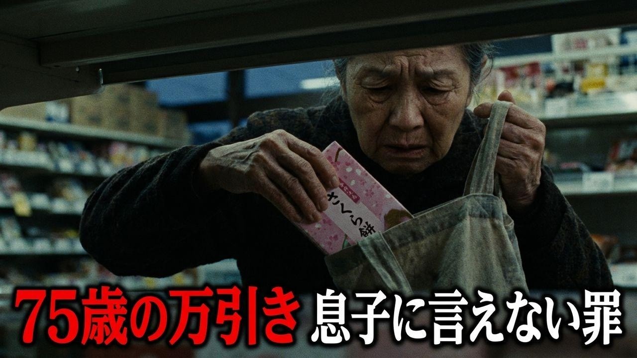 75歳、年金12万の絶望。私がスーパーで「罪」を犯した理由