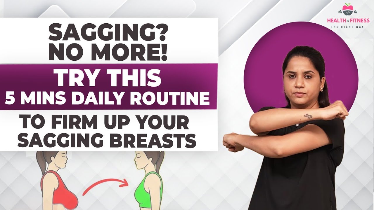 5 MIN Lift & Firm Up Your BREAST EXERCISE | Foods For Breast Health | Parveen Banu Physiotherapist