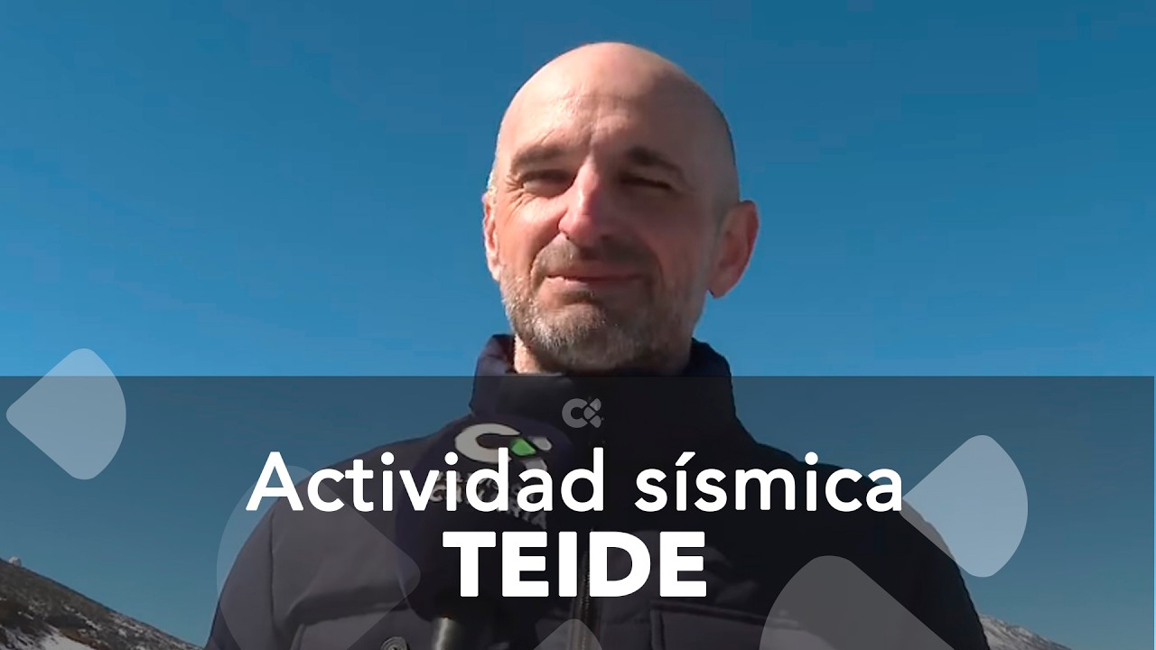 Desde la pasada noche se han registrado más de un centenar de eventos sísmicos en el Teide