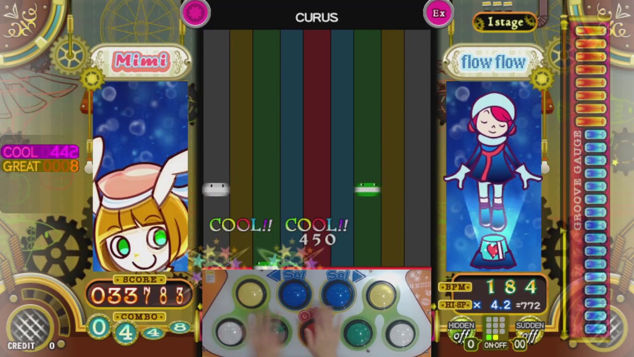 [ポップン] フロウビート(FLOW BEAT) CURUS EX