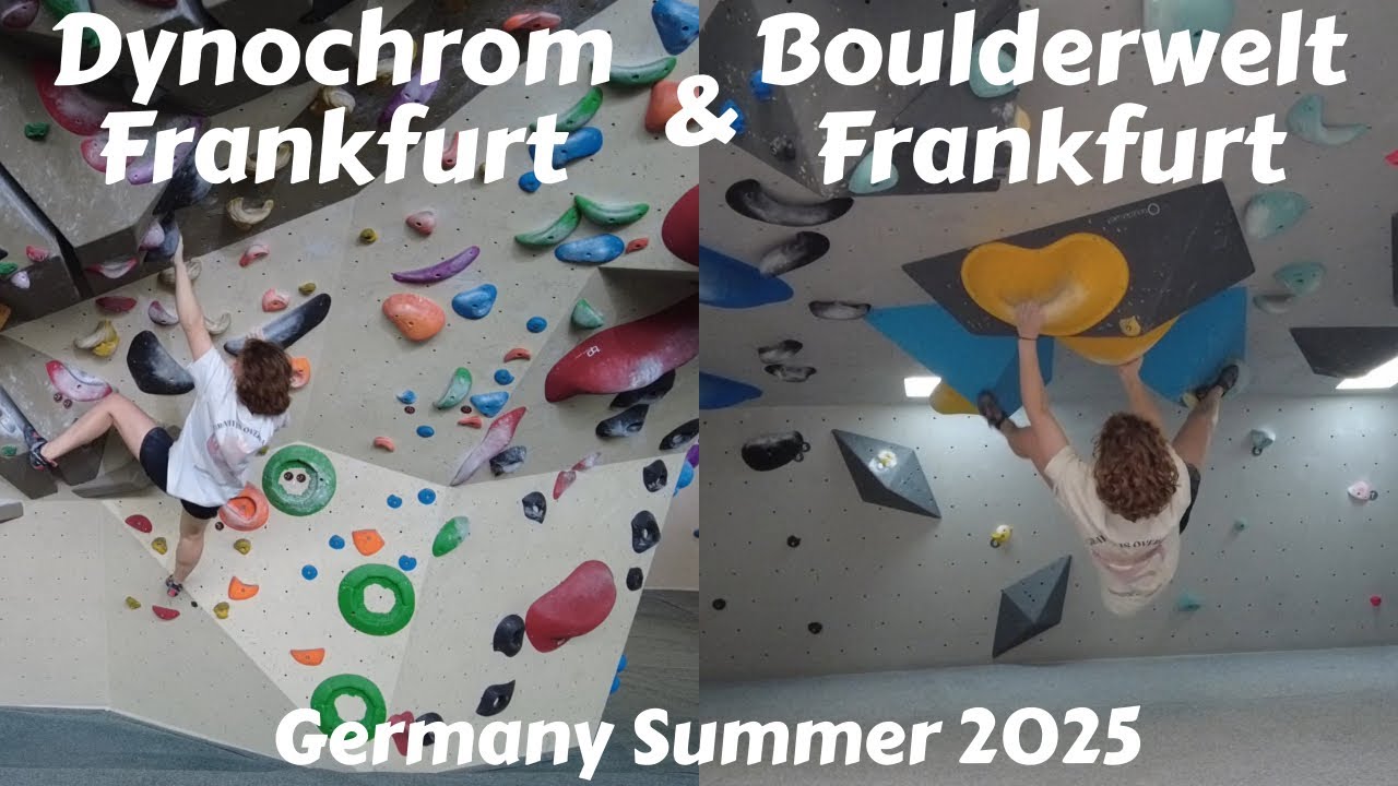 Bouldering in West-Germany: Dynochrom Frankfurt AND Boulderwelt Frankfurt 156#