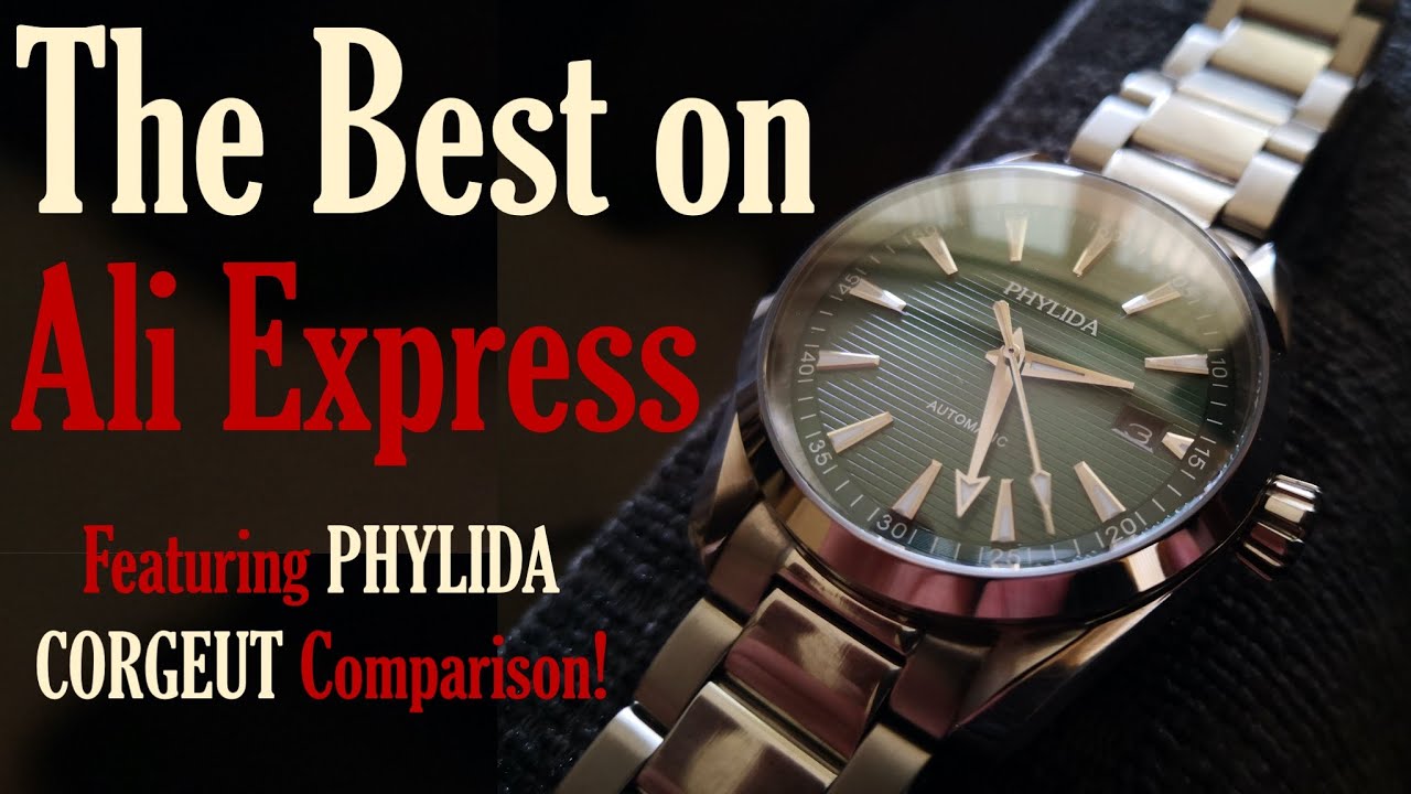 PHYLIDA AQUATERRA HOMAGE: The Best Affordable Watch on AliExpress Full review and Corgeut Comparison