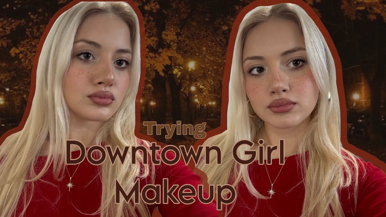 Trying Downtown Girl Makeup 🍁🧡