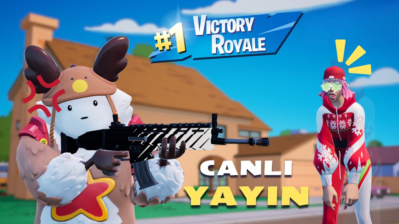 Gecenin Köründe Fortnite Oynuyoruz | Canlı Yayın  😄🔥🔴