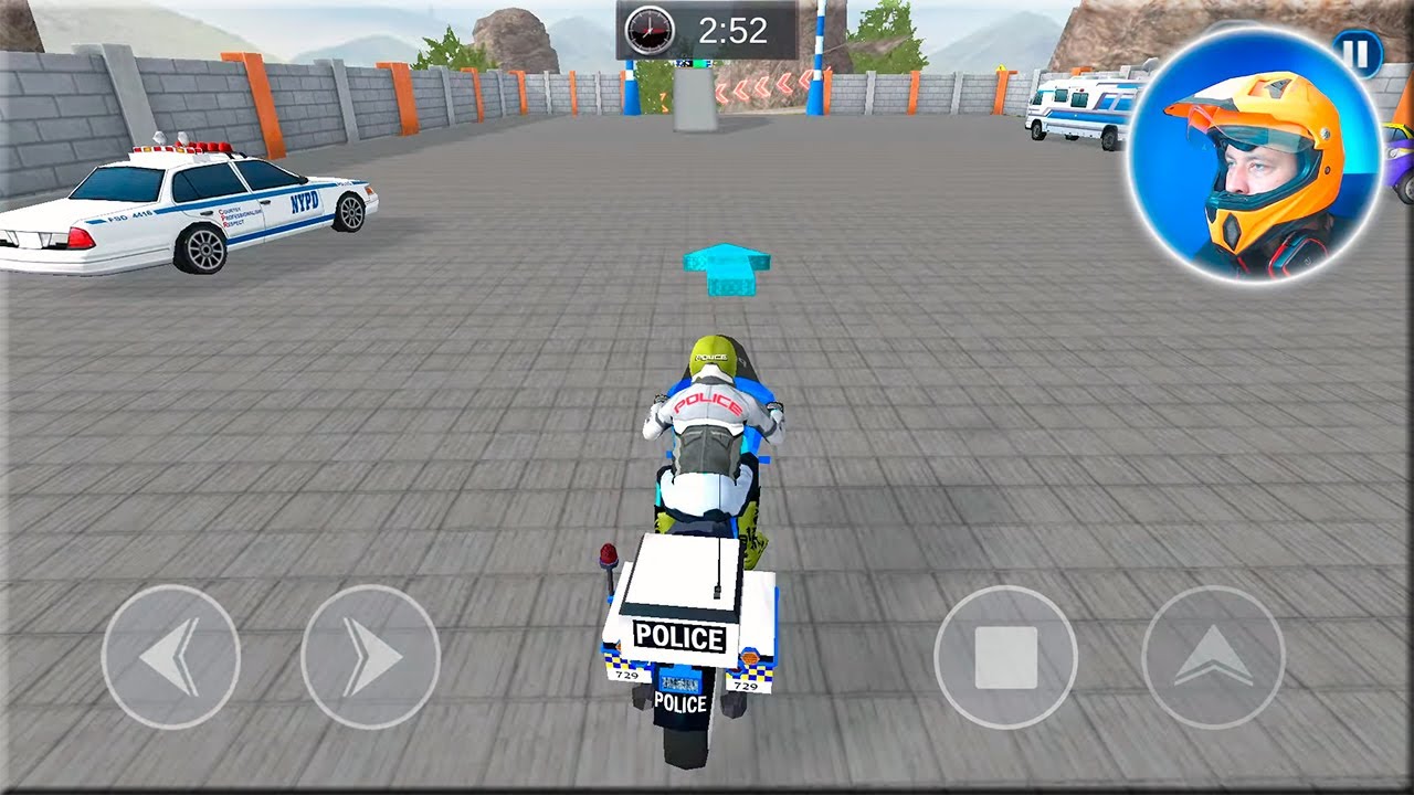Real Police Bike Simulator 2020 - Motorbike Cop Game Android Gameplay