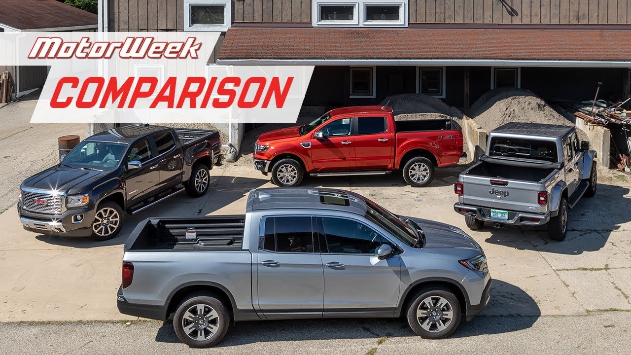 2019 Midsize Pickup Truck Comparison