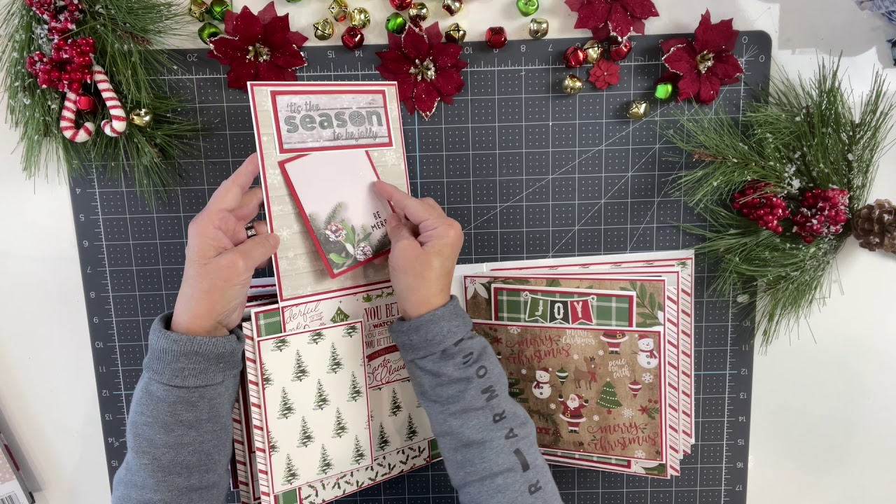 8x8 Christmas mini album