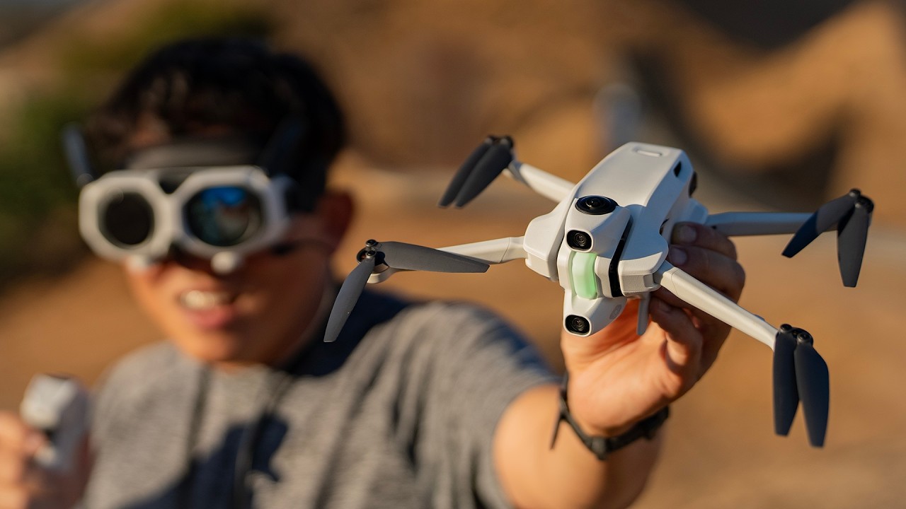 AntiGravity A1 | The Flying Insta360 8K 360 Camera
