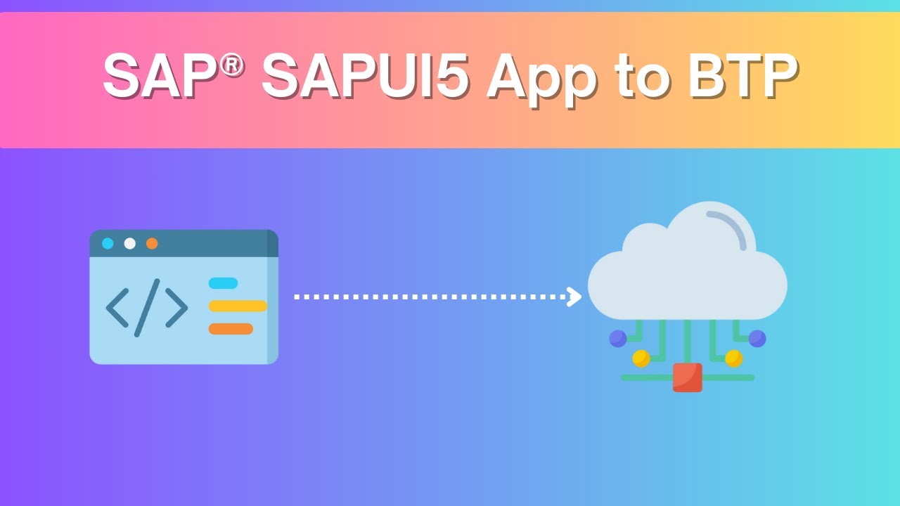 Build and Deploy SAPUI5 App to SAP® BTP Using BAS | Build Work Zone in SAP® BTP