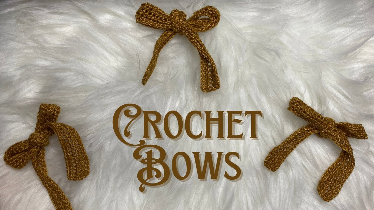 Decorative Bows | Crochet Christmas Tutorial