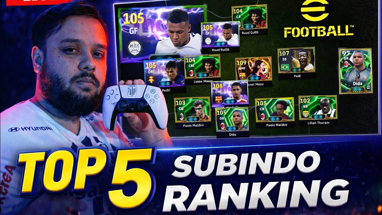 eFootball 2026 - TOP 5 / SUBINDO RANKING