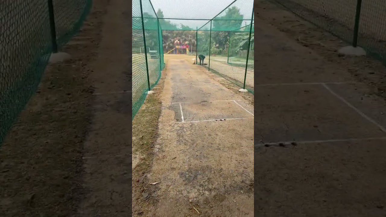 Cricket pitch ho gyi hai ready || ek achi bouncer cricket pitch ban kar ho gyi hai tayyar #cricket