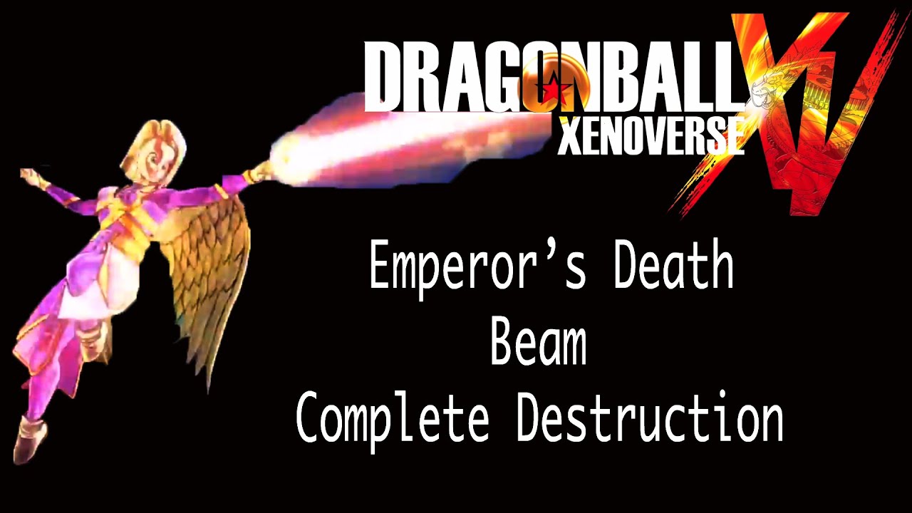 Emperor's Death Beam Complete Destruction | Dragon Ball Xenoverse |