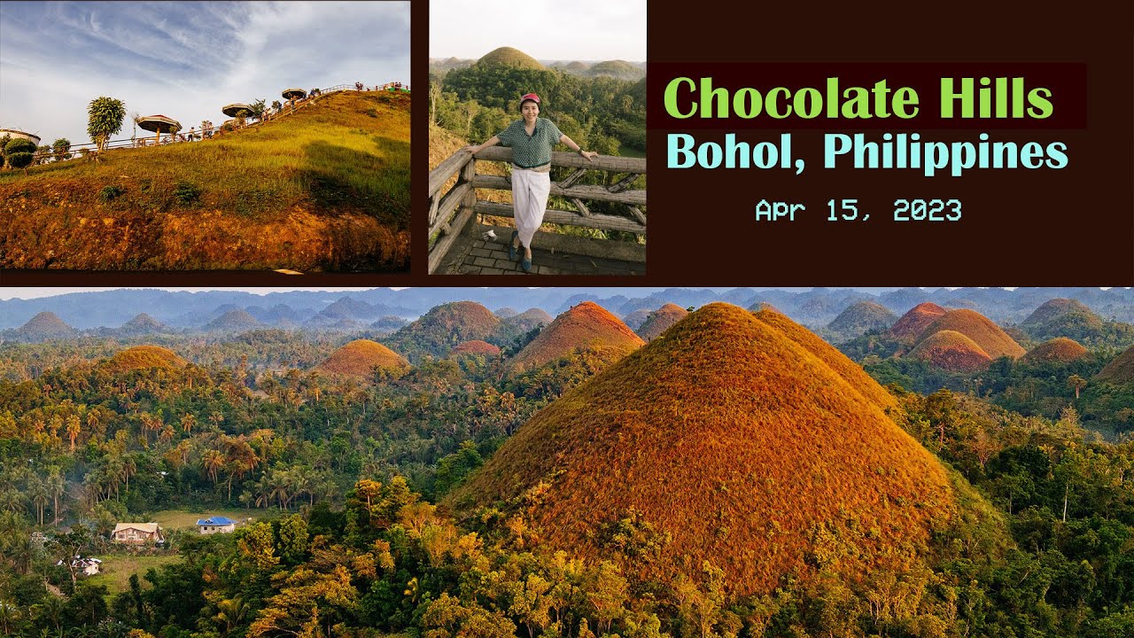 Chocolate Hills, Bohol, Philippines, 04/15/2023