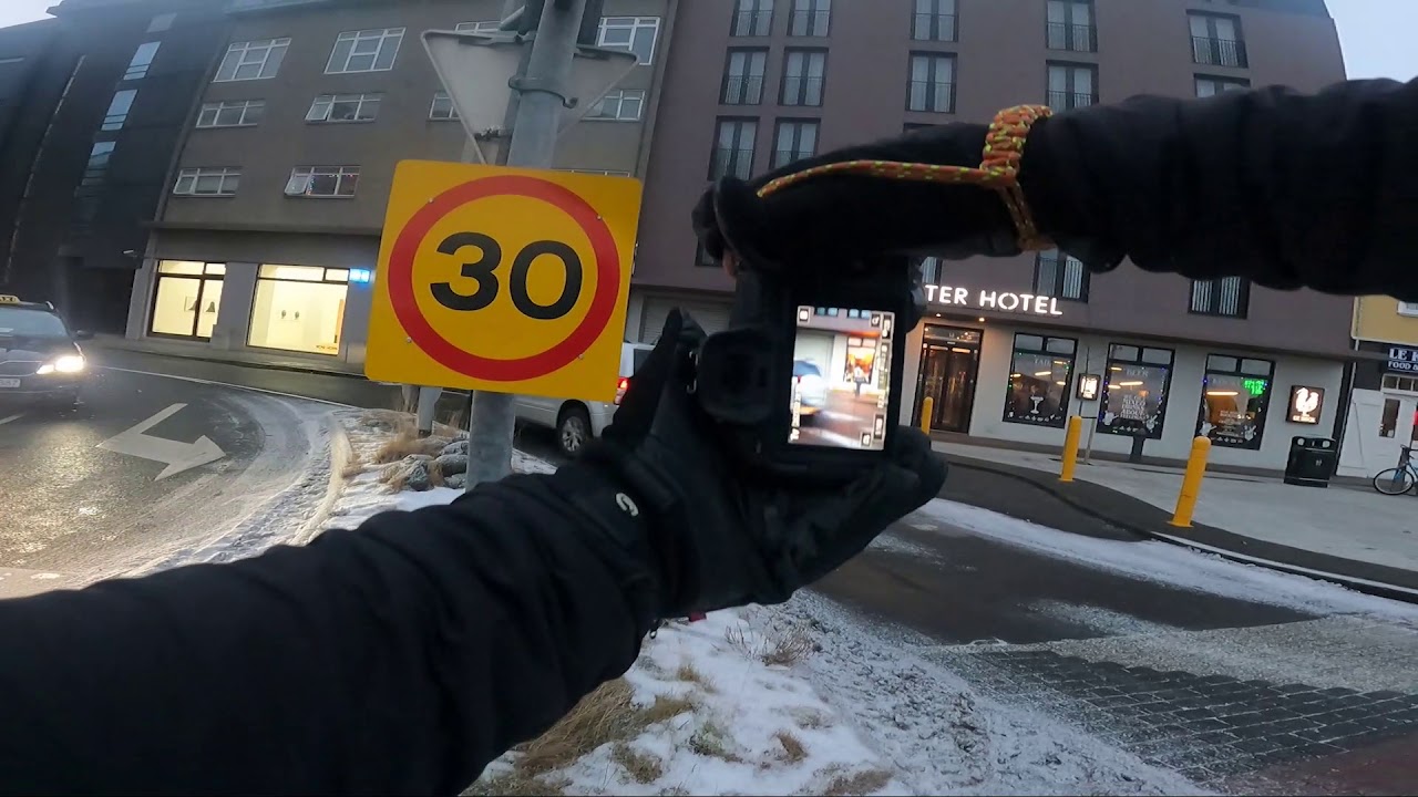 POV Street Photography in Reykjavik, Iceland