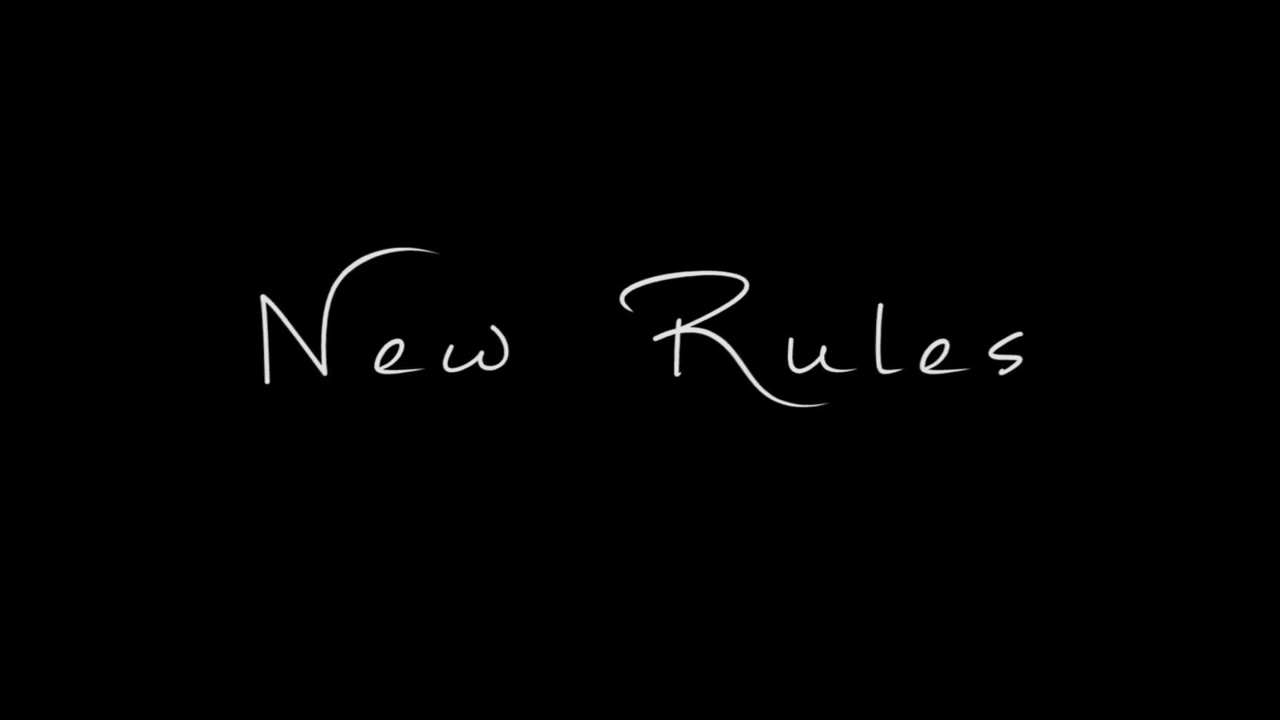 New Rules - Cover by Coeur Naval