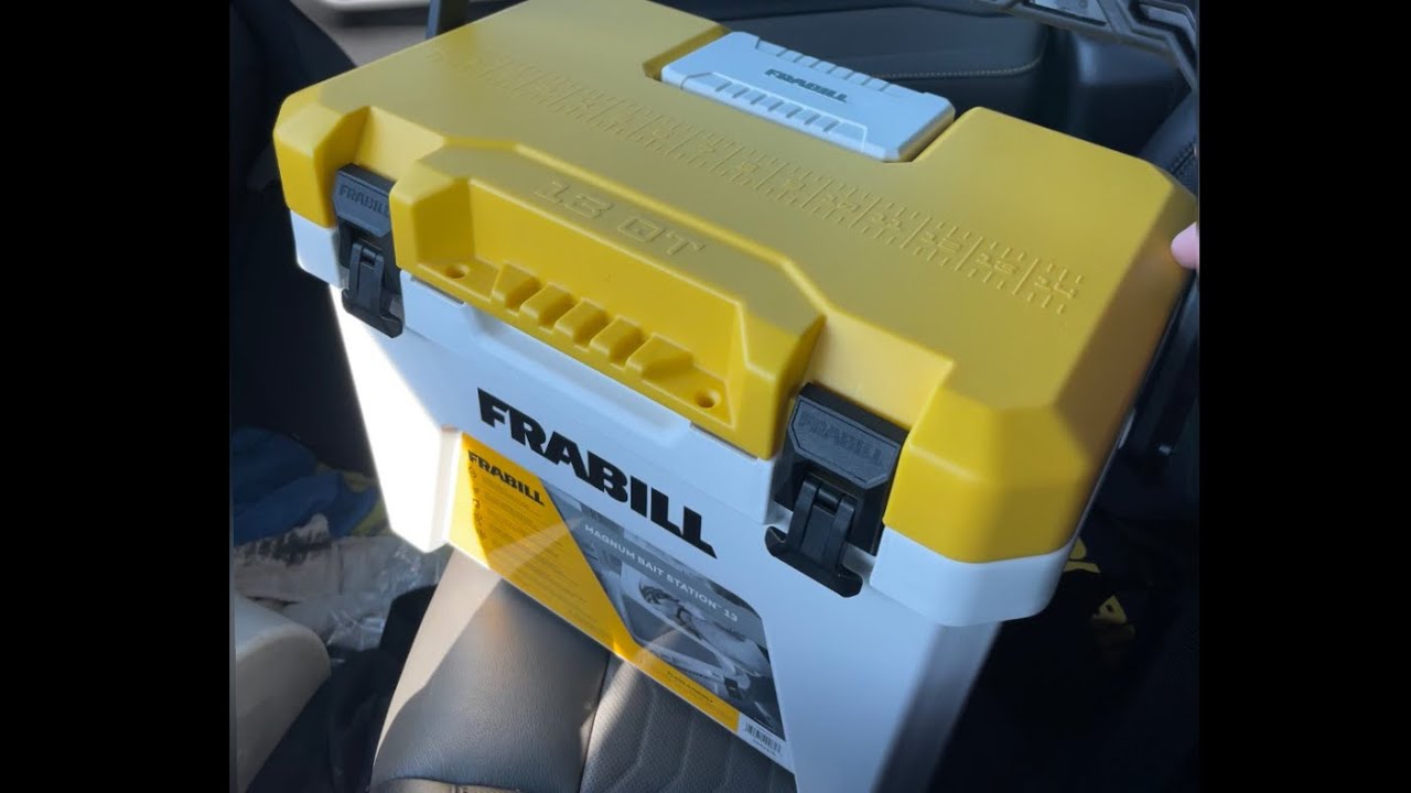 Frabill Bait Station 13 quart review quick and dirty!  Sept 2025