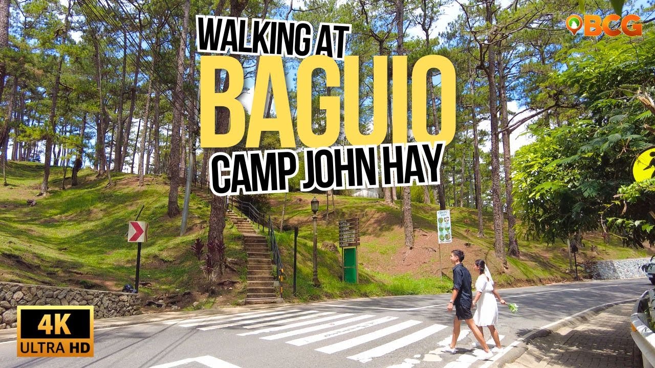 Relaxing ASMR Walk at Baguio Camp John Hay