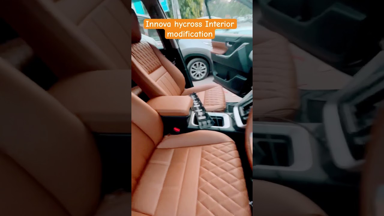 Hycross Interior modification #shorts #youtubeshorts #shortsyoutube #innovahycross #trendingshorts