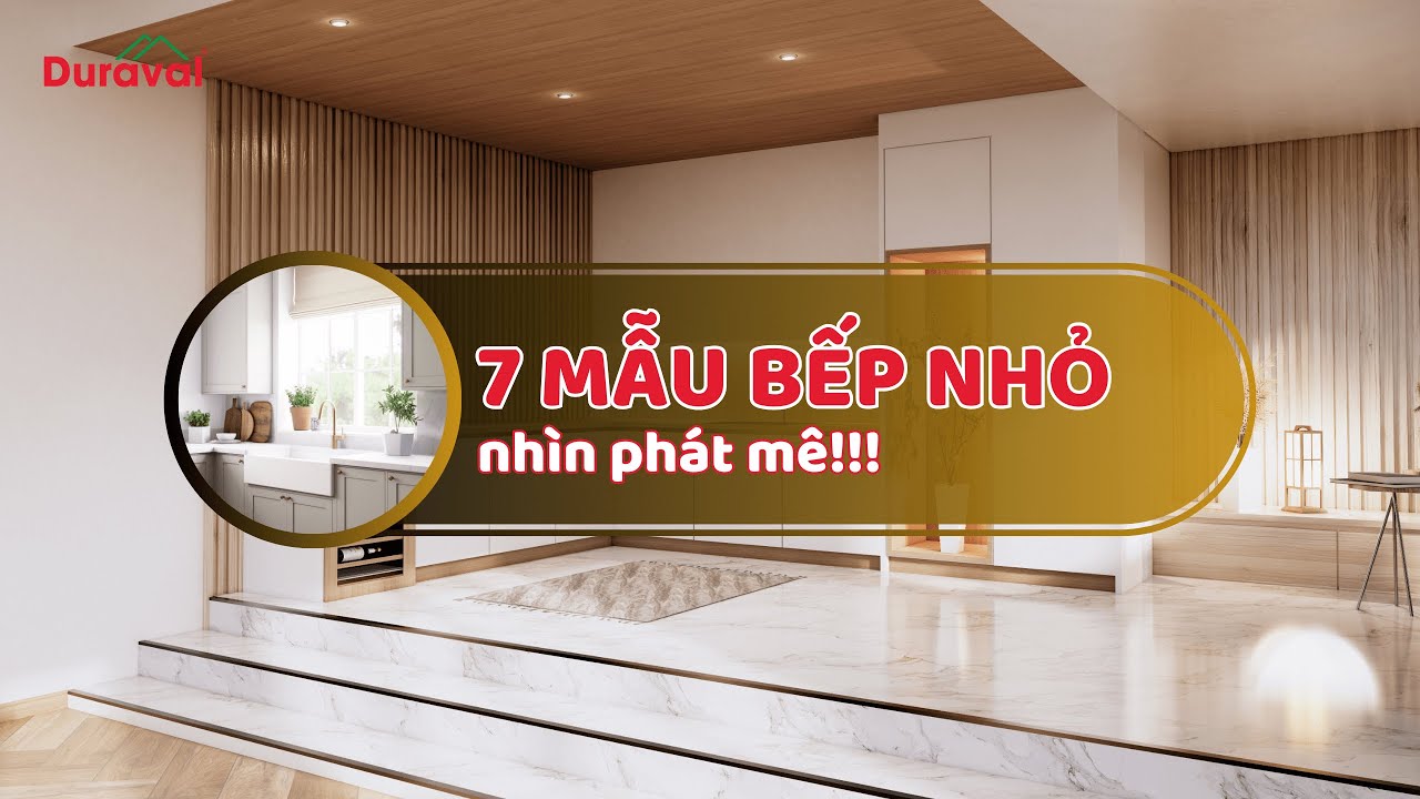7 ý tưởng bếp nhỏ xinh, nhìn là mê! 😍✨