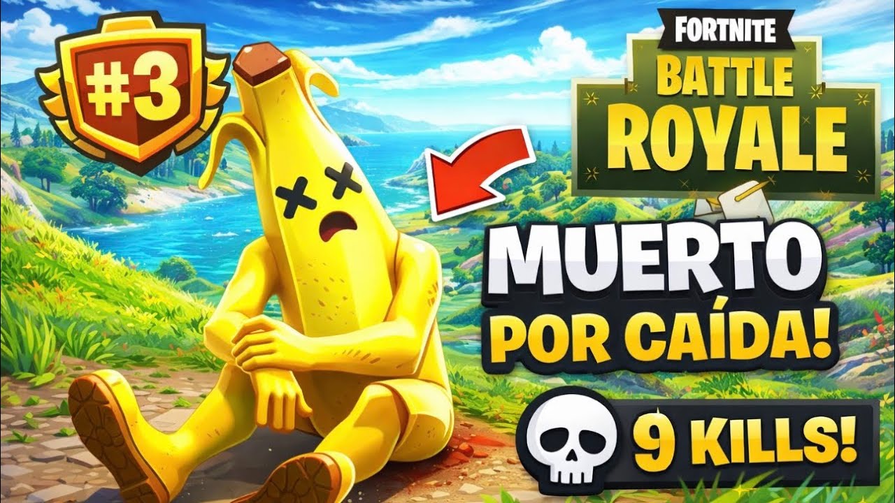 La forma más tonta de morir en Fortnite 🍌