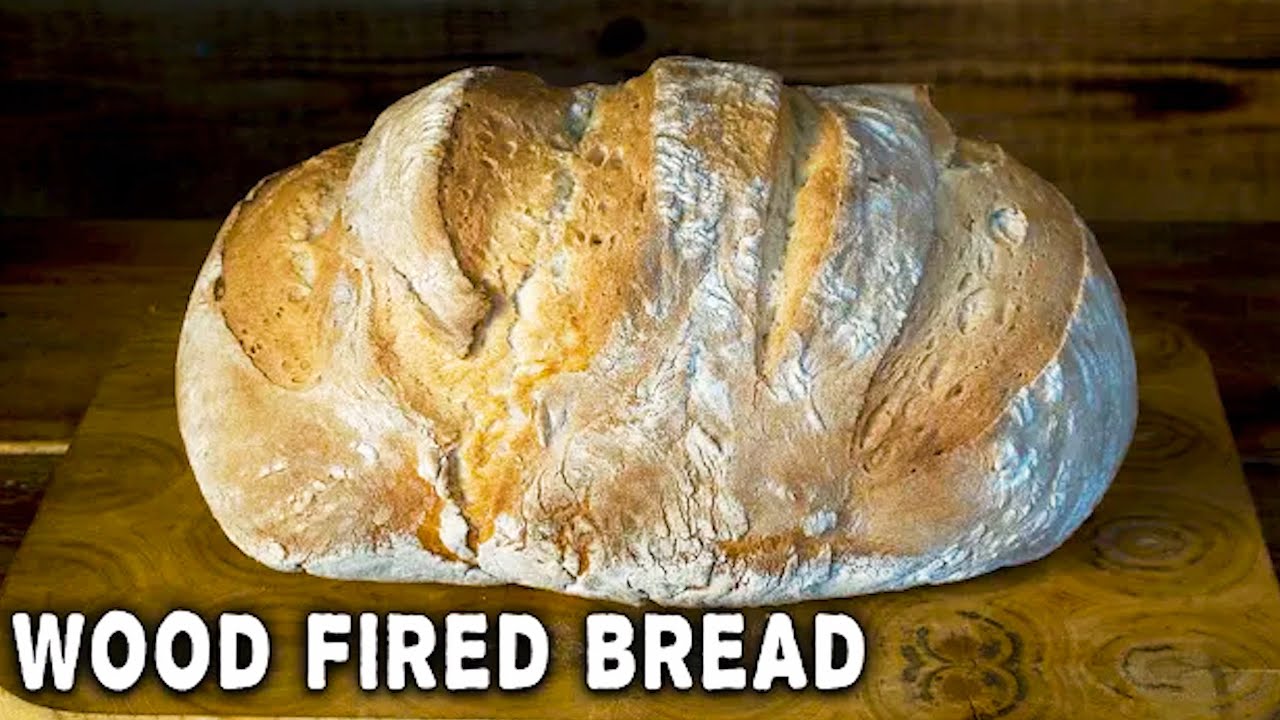 TRADITIONAL Bread From The Wood Fired Oven | ASMR Cooking