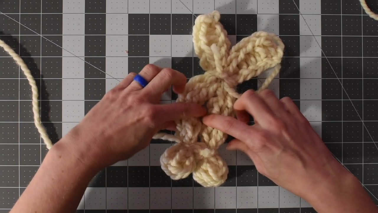 Finger Knit a Bunny Plush #StudioNPL