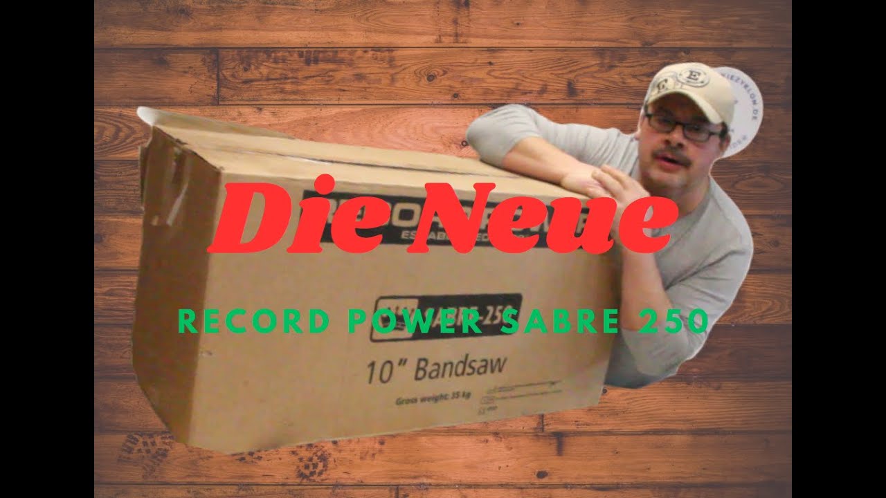 Record Power Sabre250 Bandsäge / Record Power Sabre250 band saw @MaschinenhandelMeyer @DerGyver