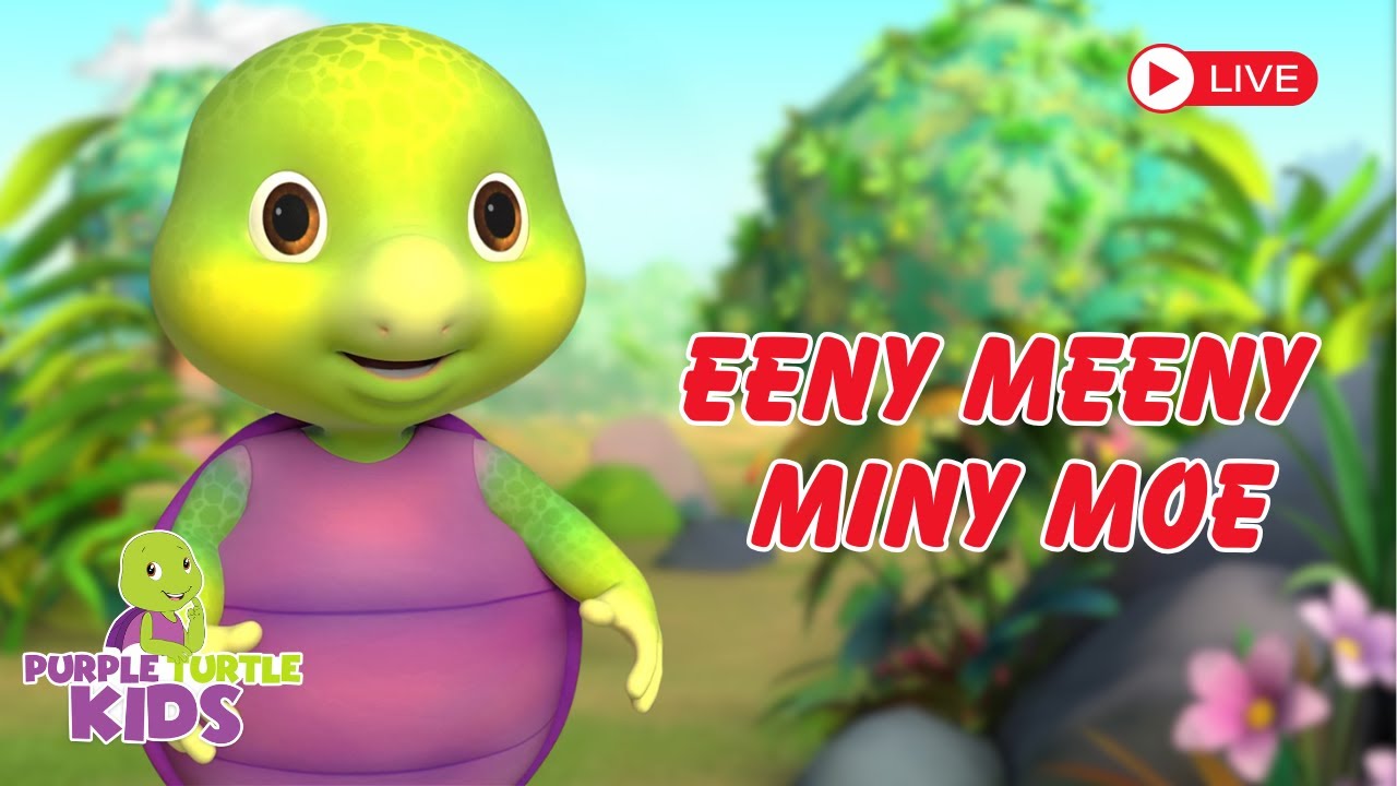 🔴 PurpleTurtle Kids LIVE! Best Kids Songs 2025 + MORE Nursery Rhymes!