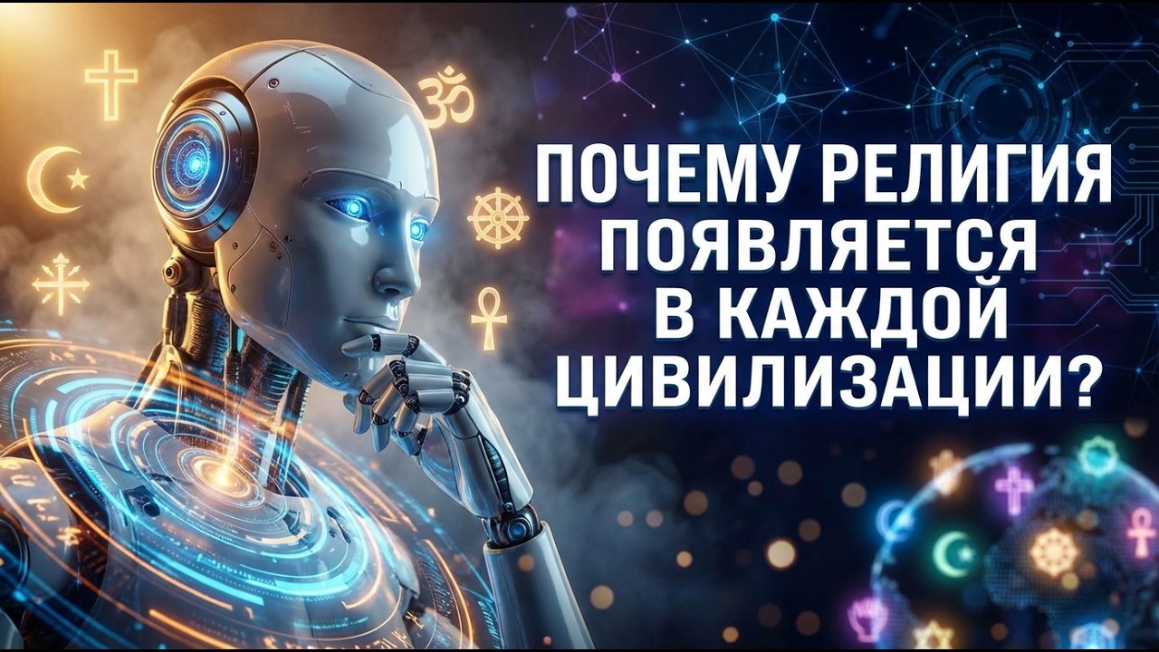 Искусственный интеллект проанализировал ПОЧЕМУ РЕЛИГИИ ПОЯВЛЯЮТСЯ В КАЖДОЙ ЦИВИЛИЗАЦИИ