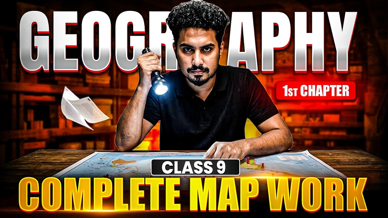 CLASS 9 GEOGRAPHY | Map Marking Tricks 🔥 | Kerala Board