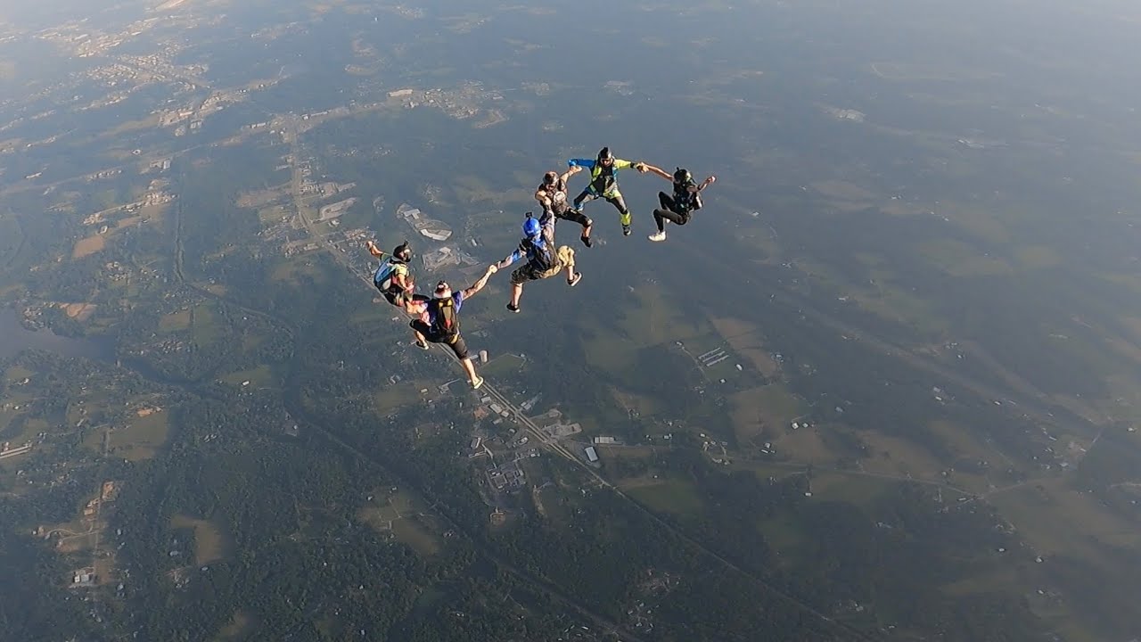 Skydive Alabama & Martin Aviation Head-Up Record and fun!!