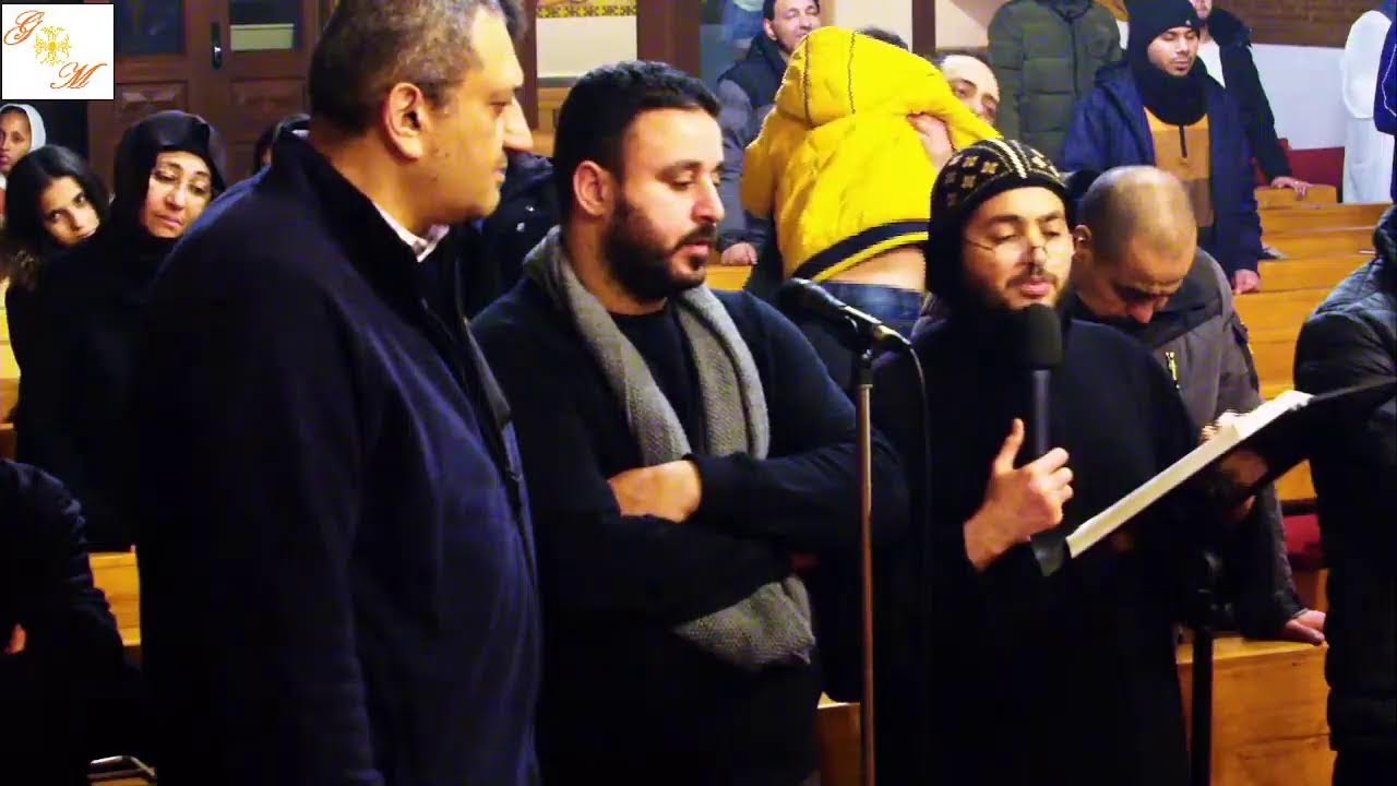تسبحه كيهك من دير الانبا انطونيوس ألمانيا  24/12/2022