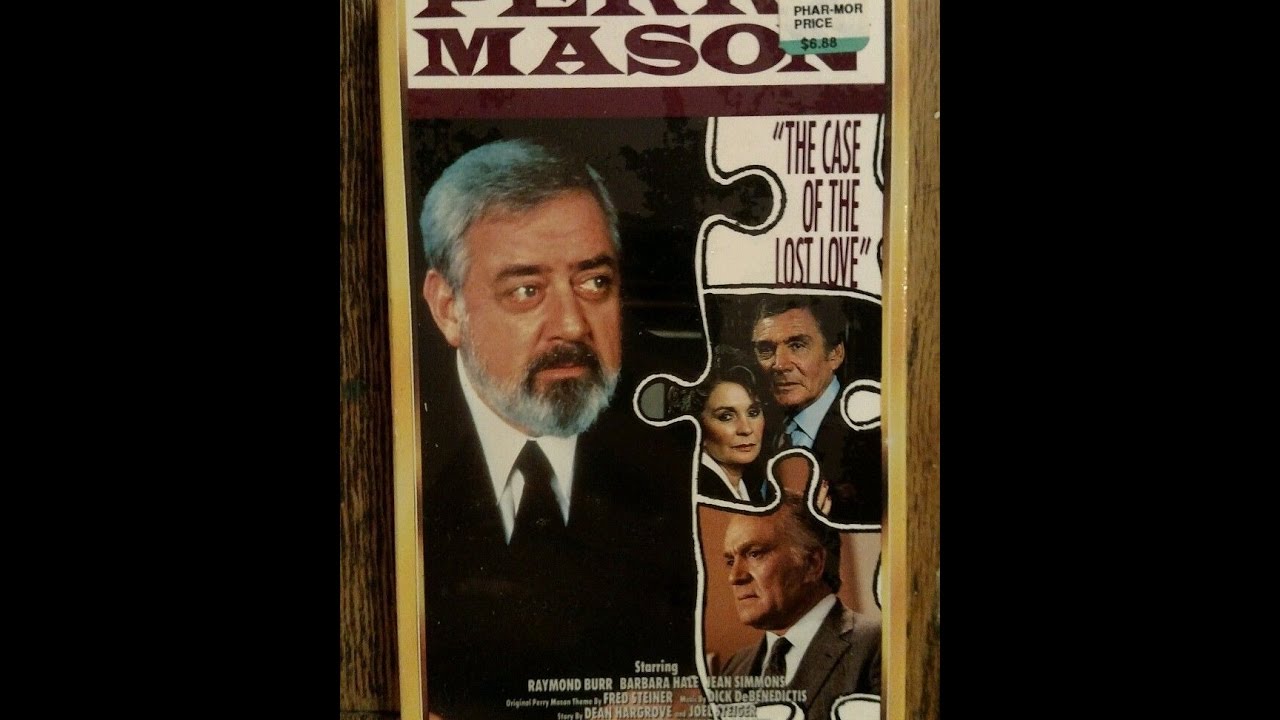 Perry Mason: The Case of the Lost Love (1987) Open + Close (1991 Starmaker Video VHS)