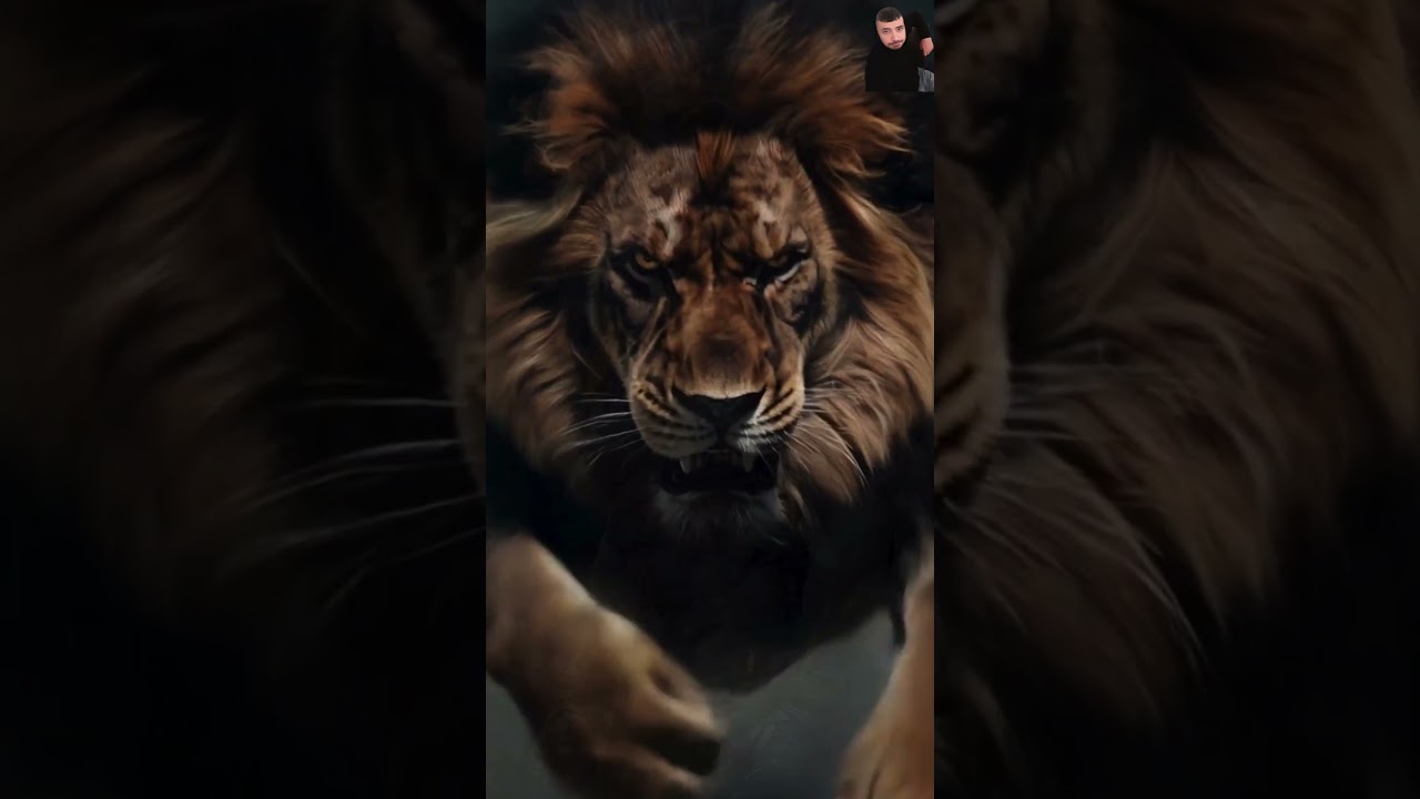 🦁 Man Transforms into a Lion!