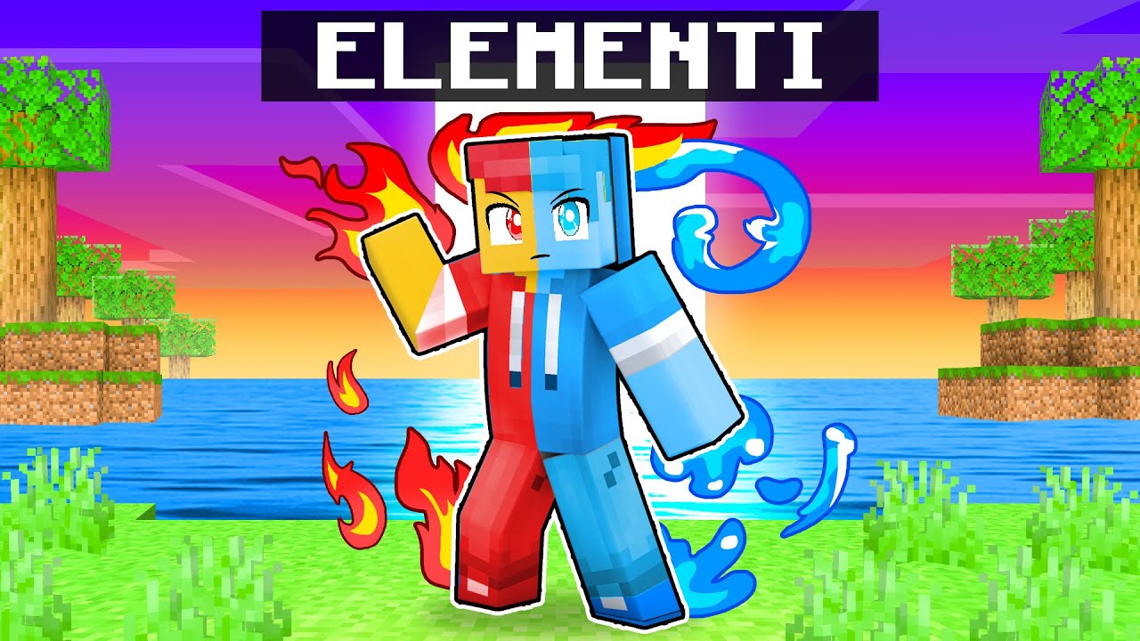 Sbriser Diventa Il DOMINATORE Degli ELEMENTI Su Minecraft!