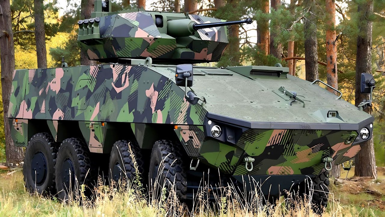 Япония запускает производство финских Patria AMV XP