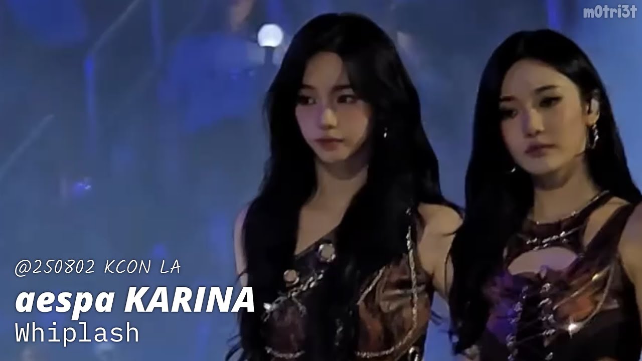 [직캠4K] 250802 에스파 카리나 'Whiplash' (aespa KARINA FanCam) @KCON LA 2025