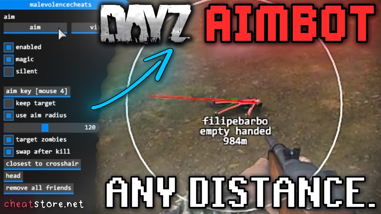 The BEST DayZ Aimbot - Malevolence DayZ Cheat Showcase