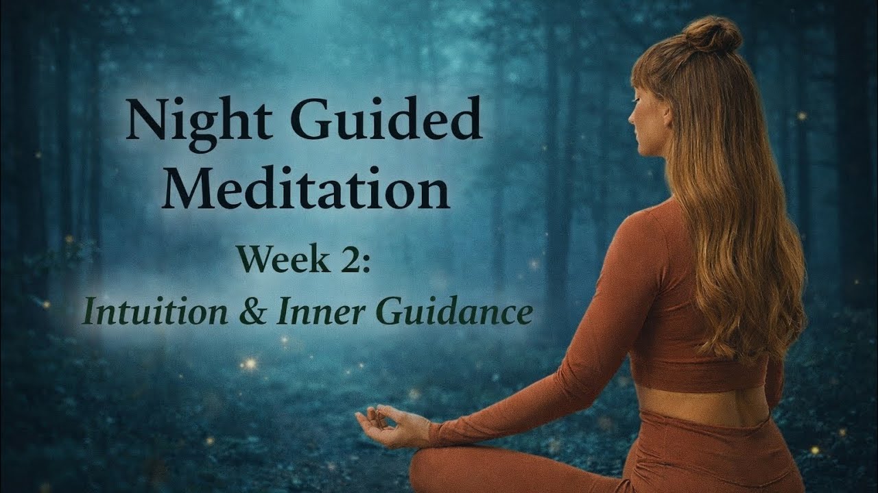 Your Inner Guidance Speaks | Week 2 Night Meditation #nightguidedmeditation 