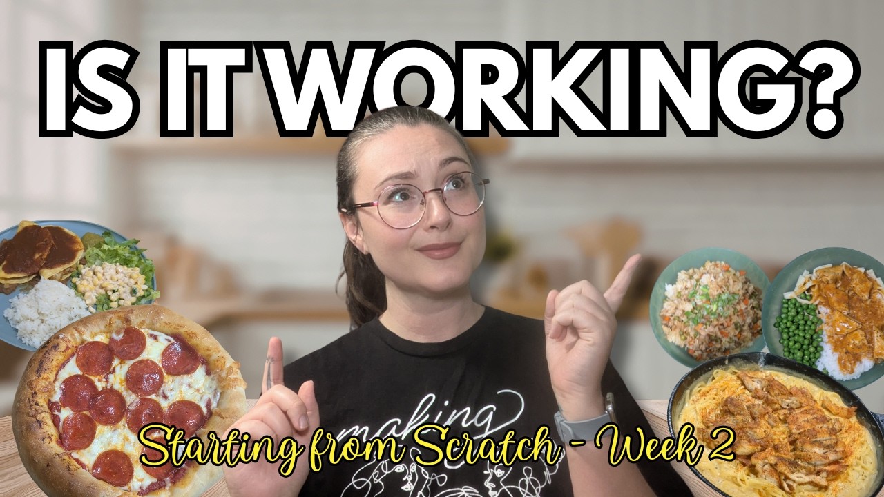 $400/MONTH GROCERY BUDGET | Starting from Scratch Week 2 | Family Meals on a TIGHT BUDGET