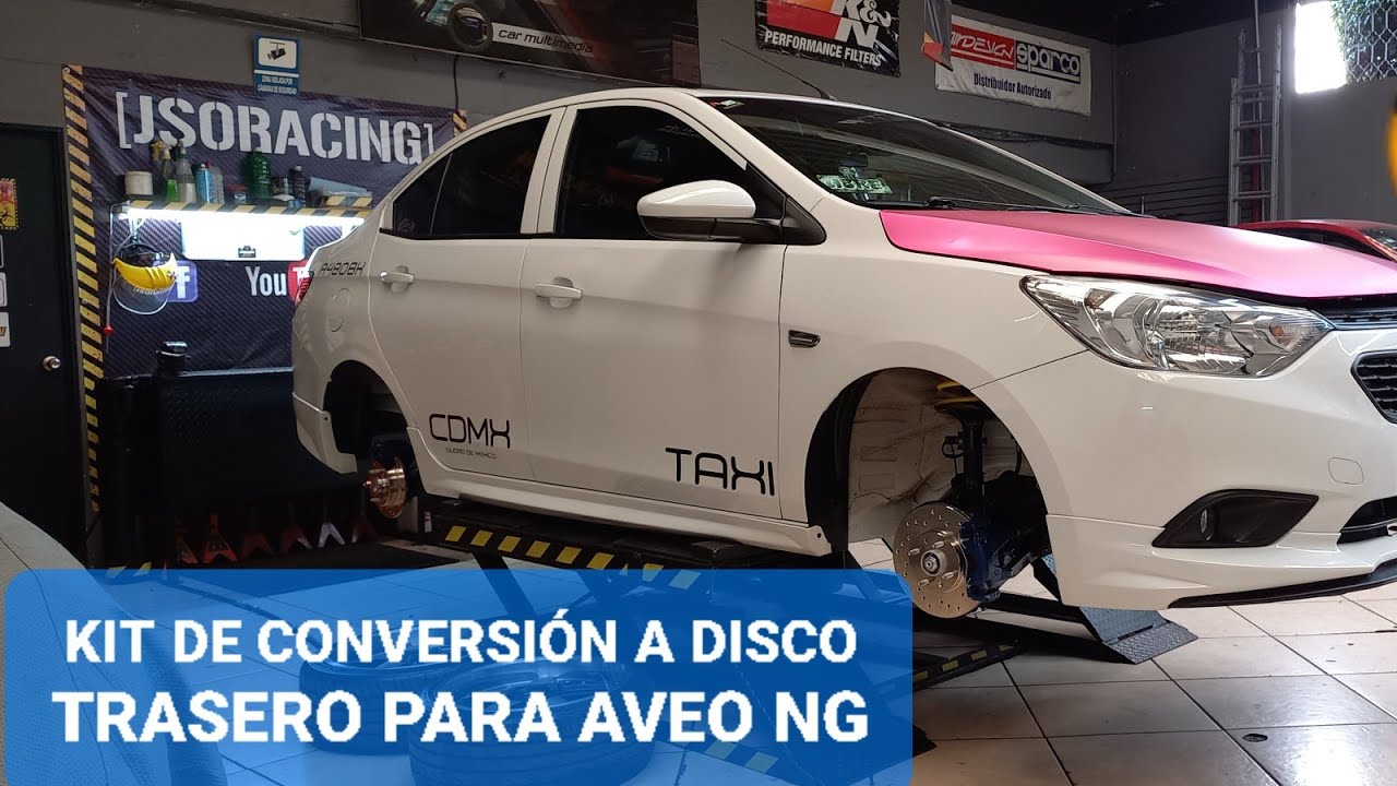 Ya tenemos KIT DE CONVERSIÓN a freno de DISCO TRASERO para AVEO NG