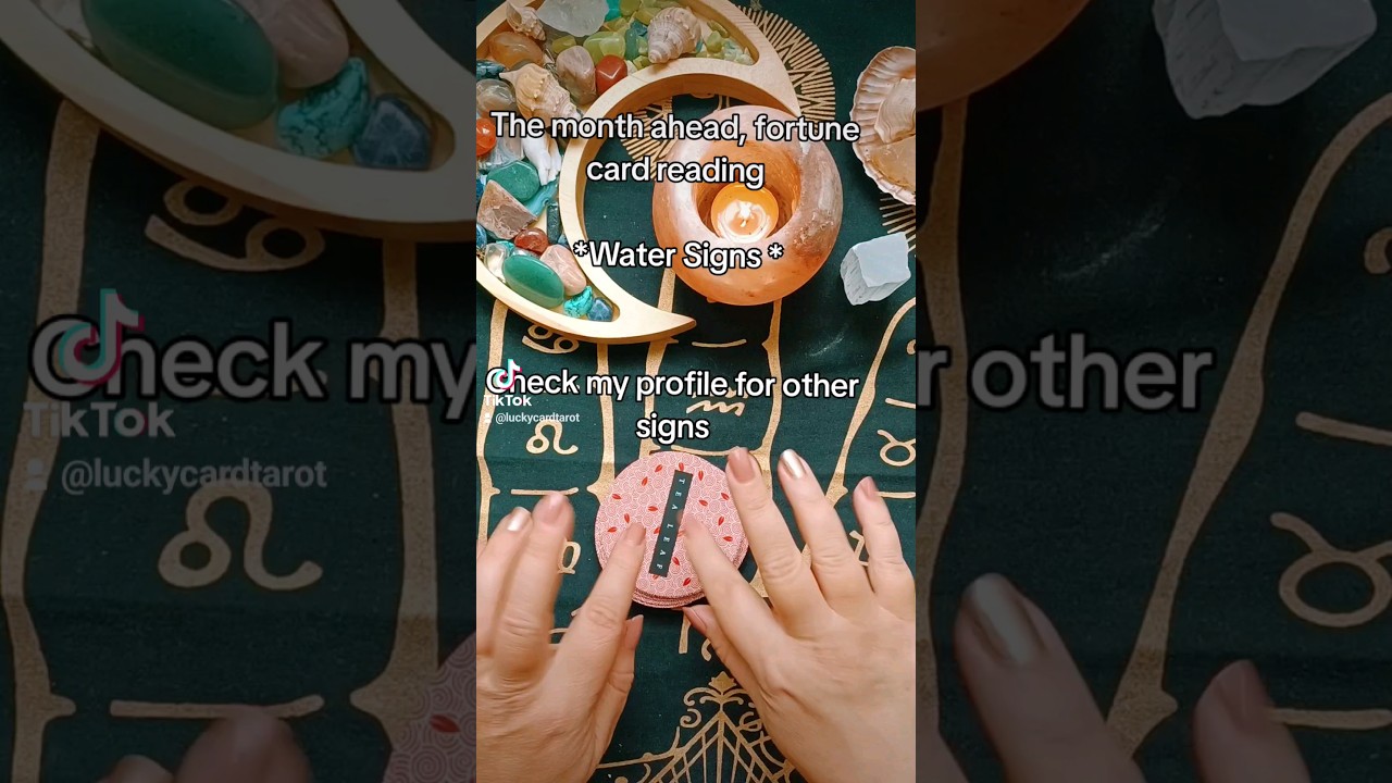 The month ahead Tarot reading #tarotshorts  #monthlyhoroscope #monthlytarot #watersigns