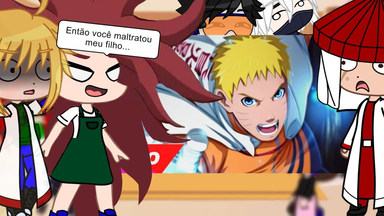 Time Minato + Kushina e Hiruzen reagindo ao Rap do Naruto|O sétimo Hokage|(7MZ) react GC