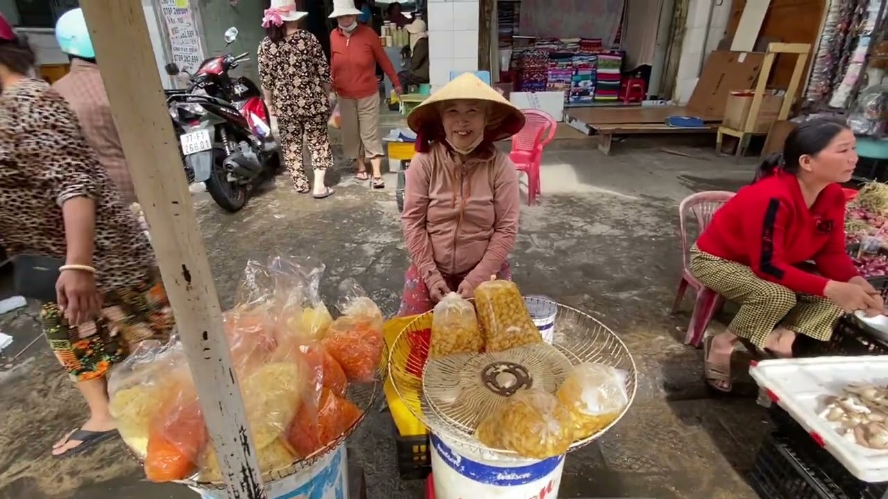 Chợ Tết chợ khu 6 ngày 25 tháng chạp 2025