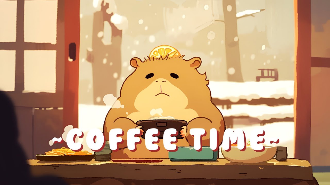 Capybara Lofi Zone - Cozy Japanese Lofi Mix ~ Chill Session ~ 🦫 🎮 ☕