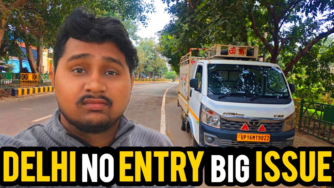 बिल्कुल काम नही है No Entry के चक्कर मे 😟 || DriveWithHarssh || TataIntraV20 || Daily Vlog ||