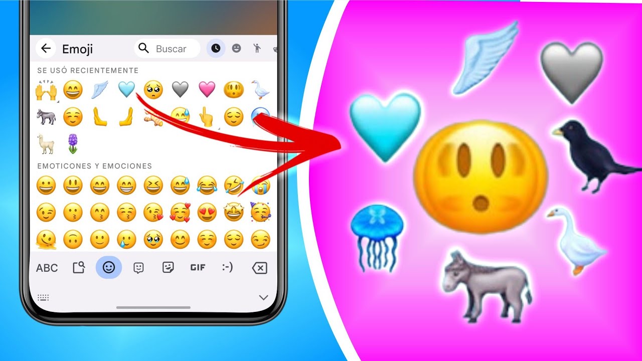 🌈🦄Nuevos EMOJIS de iOS 16 en Android (𝗗𝗢𝗦 𝗠𝗘́𝗧𝗢𝗗𝗢𝗦) XIAOMI ✨ Cómo poner emojis de iphone en XIAOMI⚡✨