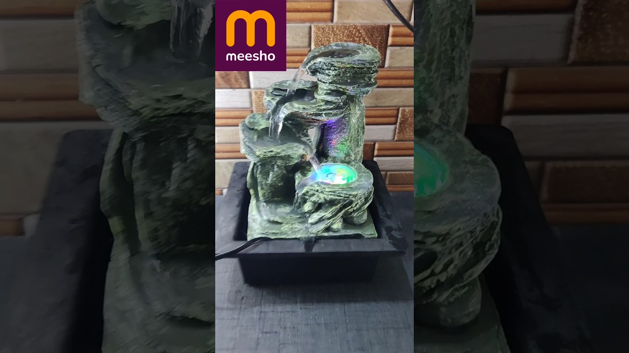 Meesho Water Fountain | Meesho Best Home Decor Finds | Must Have | #meesho #shorts #homedecor